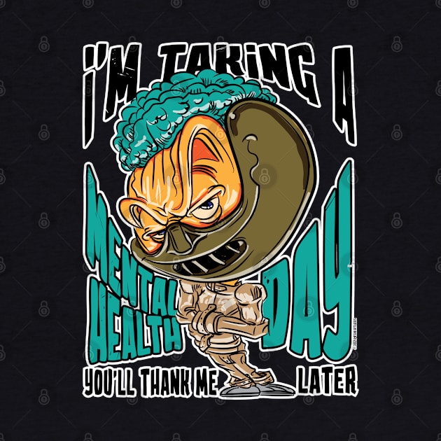 I'm Taking A Mental Health Day with Hannibal Lector by eShirtLabs